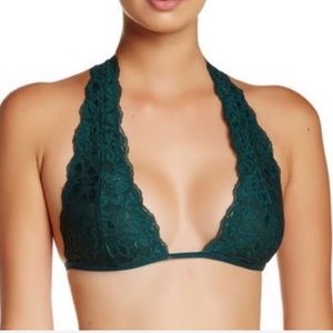 Free People Intimately Open Back Bralette In Green